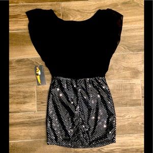 NWT Ruby Rox sequin look dress